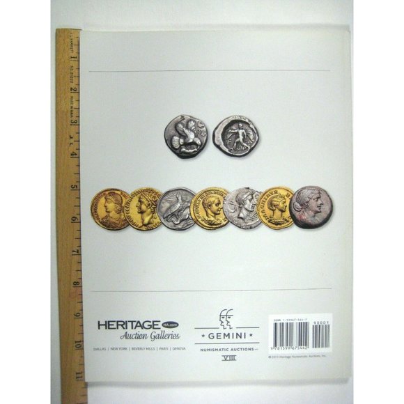 Heritage Gemini Numismatic Auctions VIII Catalog 2011 PPB CICF Coins - Picture 6 of 7